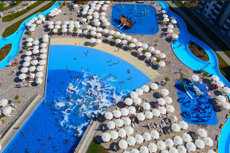 Aqua park Raj - an attraction for the youngest